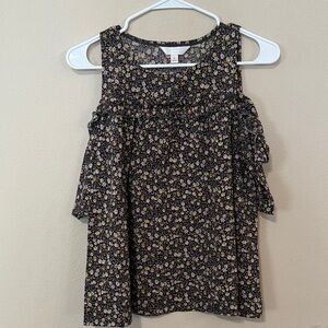 LC Lauren Conrad Multicolor Floral Top